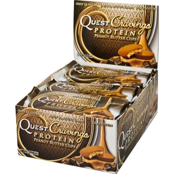 Quest Nutrition 12 x Quest Cravings 60 g Peanut Butter Cup