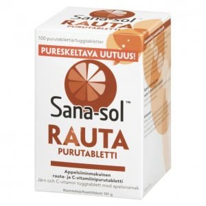 Rauta Purutabletti 100kpl