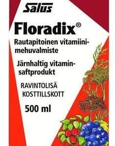 Salus Floradix Kräuterblut-Saft Rautavalmiste