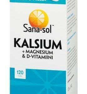 Sana-Sol Kalsium + Magnesium & D-Vitamiini