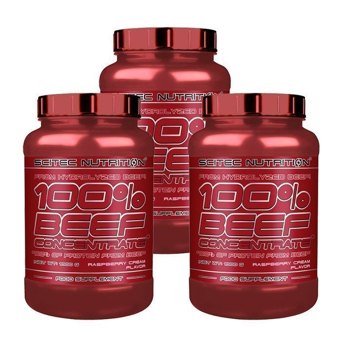 Scitec 3 x 100% Beef Concentrate 2000 g