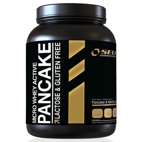 Self Micro Whey Pancake 500g  laktoositon ja gluteeniton.