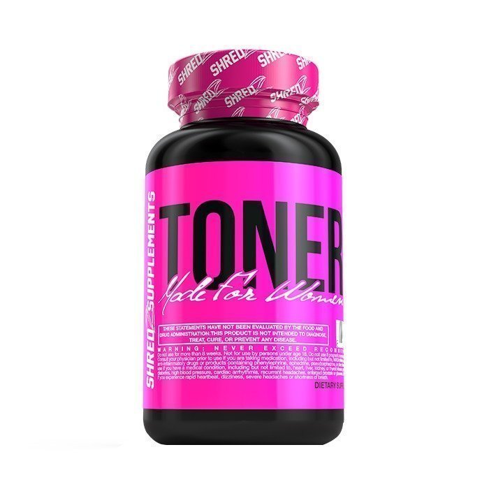 Shredz Toner MFW 90 caps