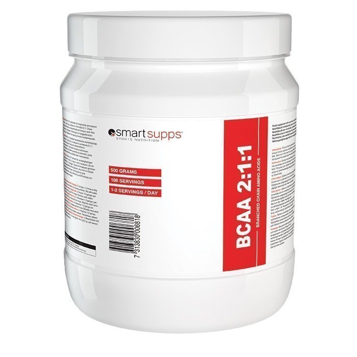 SmartSupps BCAA 2:1:1 500 g Apple