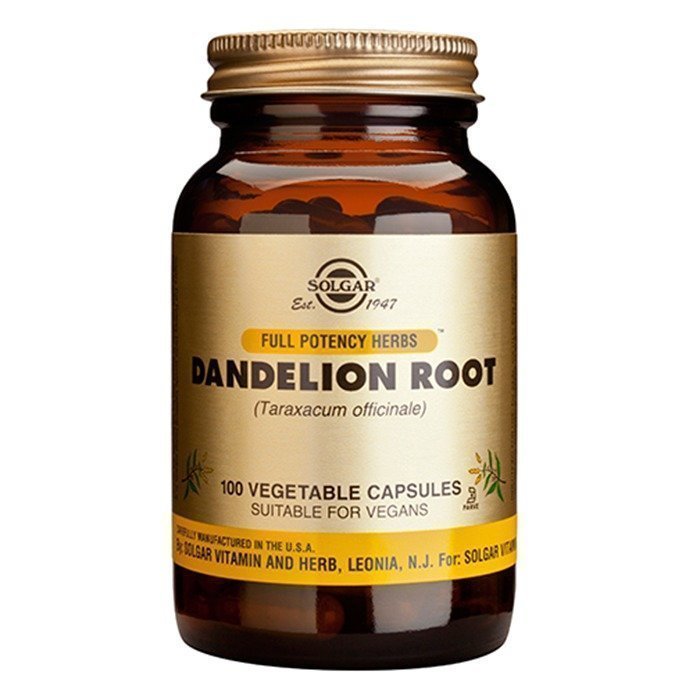 Solgar Dandelion Root Voikukanjuuriuute 100 kpl