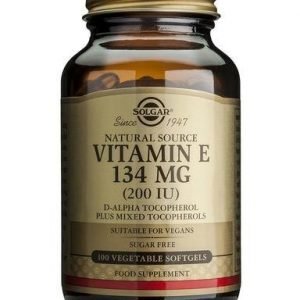 Solgar E-Vitamiini 134 Mg Vegaaninen