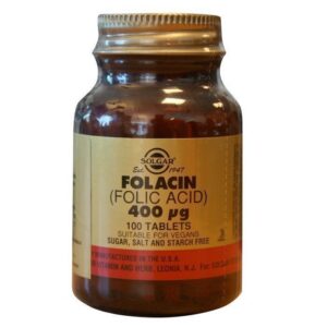 Solgar Folacin foolihappo 400 mcg 100 tablettia