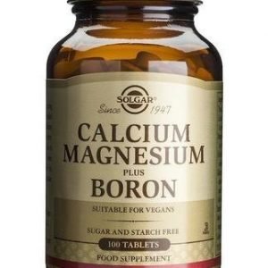 Solgar Kalsium Magnesium + Boori