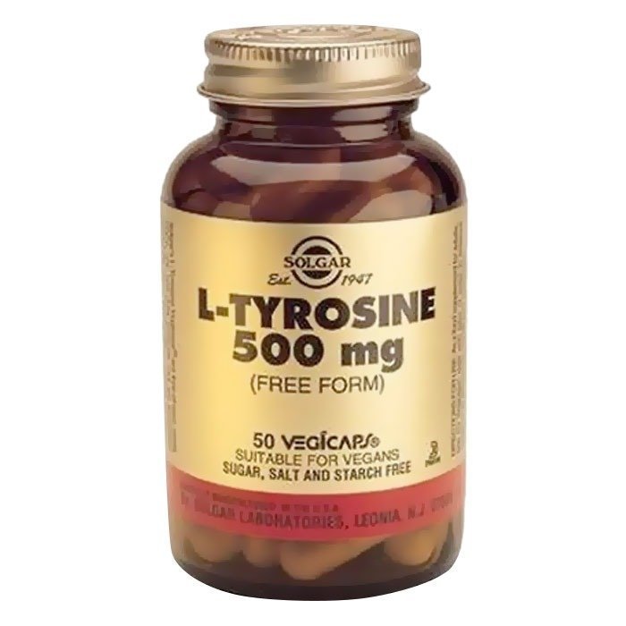 Solgar L-Tyrosine 500 mg 50 caps