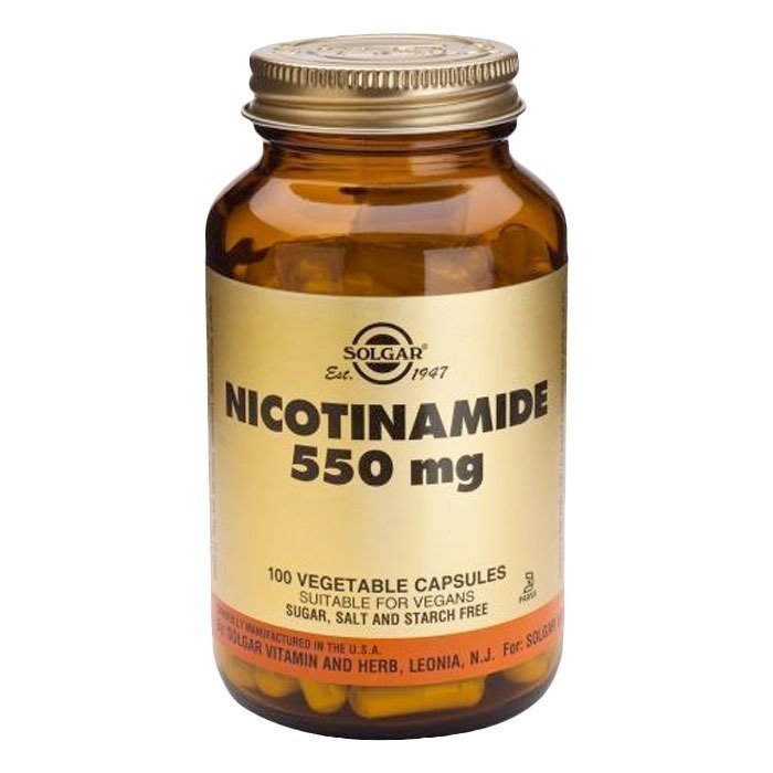 Solgar Nicotinamide 550 mg 100 caps