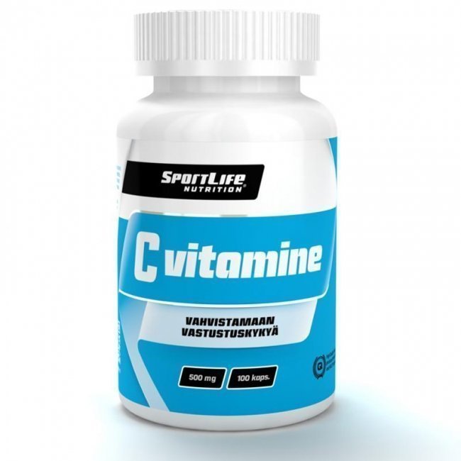 SportLife Nutrition C-vitamiini 500mg