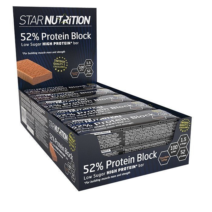 Star Nutrition 12 x 52% Protein Block 100 g