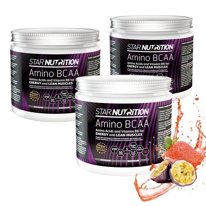 Star Nutrition 3 x Amino BCAA 250 g