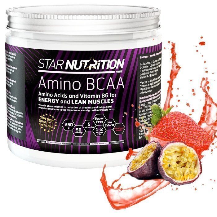 Star Nutrition Amino BCAA 250 g Strawberry Passion