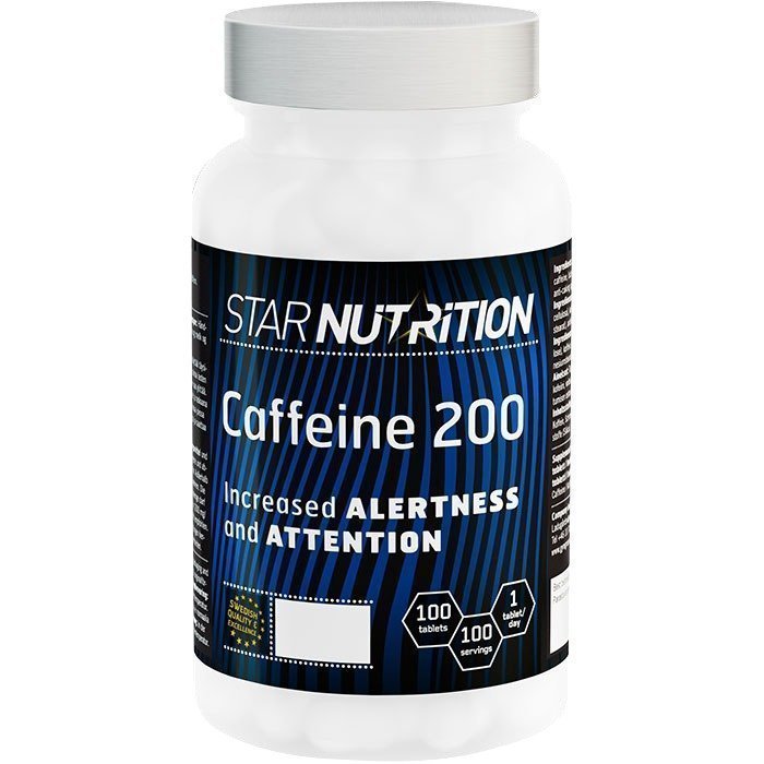 Star Nutrition Caffeine 200 100 tabs