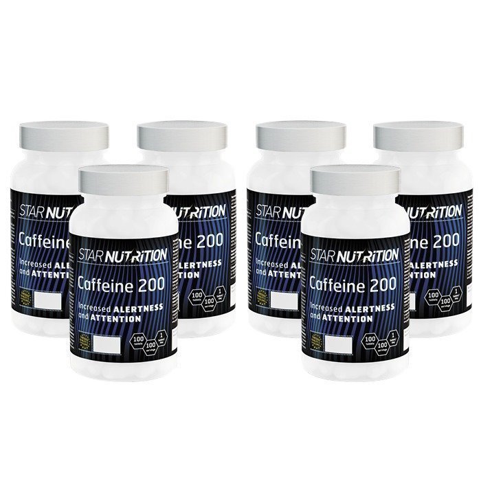 Star Nutrition Caffeine 200 BIG BUY 600 tabs