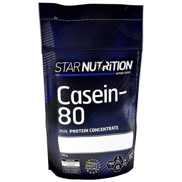 Star Nutrition Casein-80 750 g Chocolate Milk