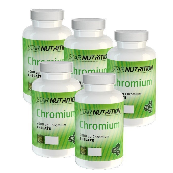 Star Nutrition Chromium BIG BUY 500 caps