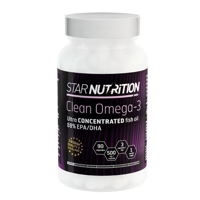 Star Nutrition Clean Omega-3 90 caps