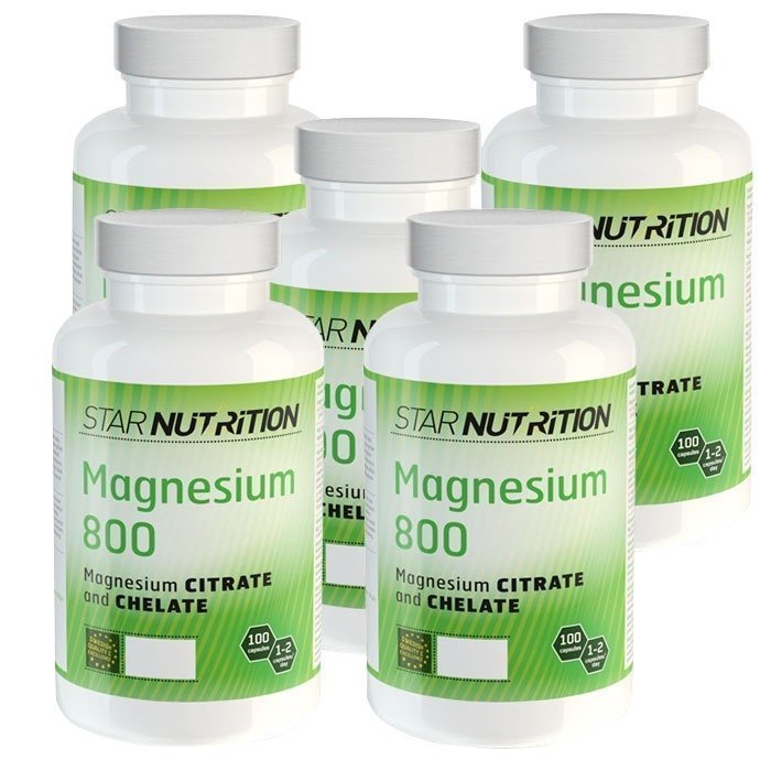 Star Nutrition Magnesium 800 BIG BUY 500 caps