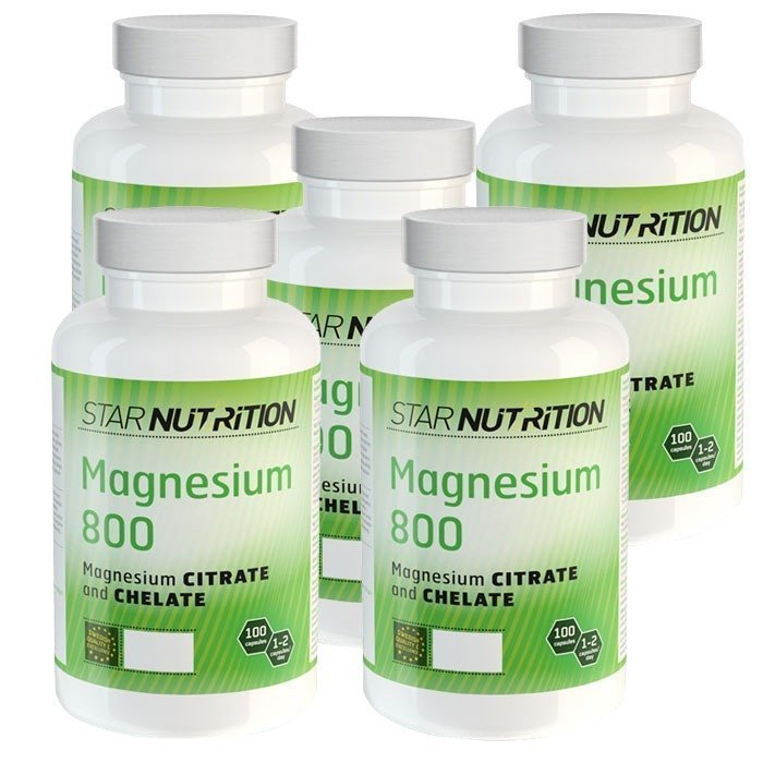 Star Nutrition Magnesium 800 BIG BUY 500 caps