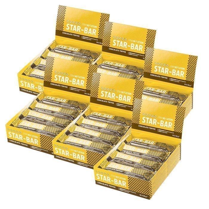 Star Nutrition Star-Bar 55g BIG BUY 72 bars