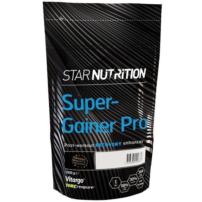 Star Nutrition Super-Gainer Pro 1 kg Mansikka