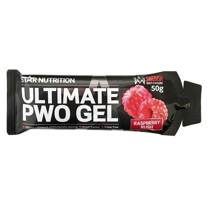 Star Nutrition Ultimate PWO Gel 50 g Raspberry