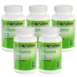 Star Nutrition Vitamin D3 BIG BUY 600 tabs