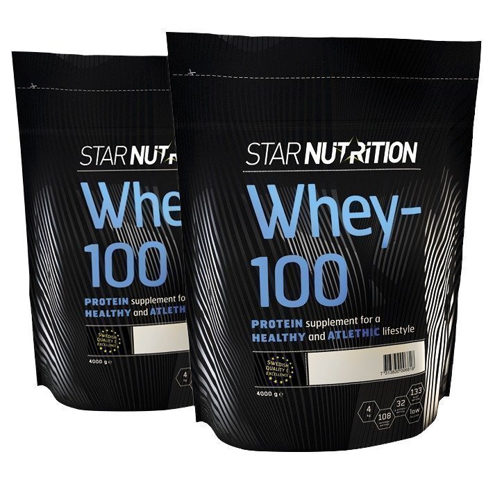 Star Nutrition Whey-100 Flerpack 8 kg