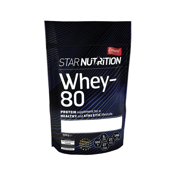 Star Nutrition Whey-80 900 g Meringue Swirl (Dessert Edition)