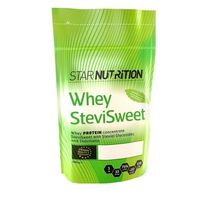 Star Nutrition Whey-80 SteviSweet 1 kg Chocolate