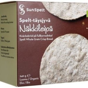 Sunspelt Luomu Täysjyvänäkkileipä