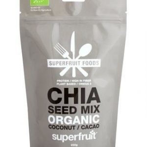 Superfruit Foods Luomu Chia Mix Kookos Kaakao