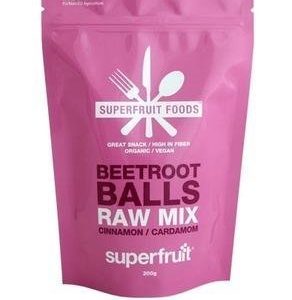 Superfruit Foods Luomu Punajuuripallot Mix