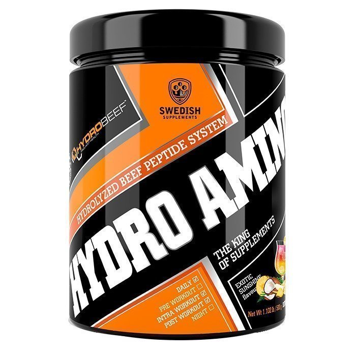 Swedish Supplements Hydro Amino Peptide 500 g Exotic Sunshine