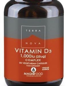 Terranova D3-Vitamiini 25 Ug Complex