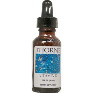Thorne Research Inc. D-Vitamiini nestemäinen 500 IE 30 ml