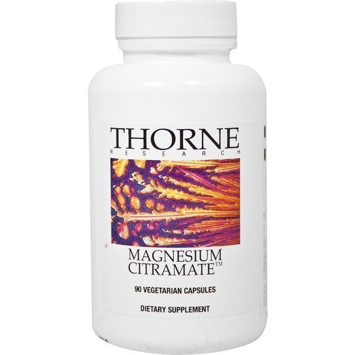 Thorne Research Inc. Magnesium CitraMate (135 mg) 90 kapselia