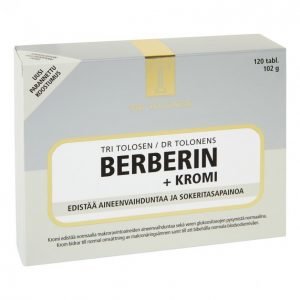 Tri Tolonen Berberin + Kromi 120kpl