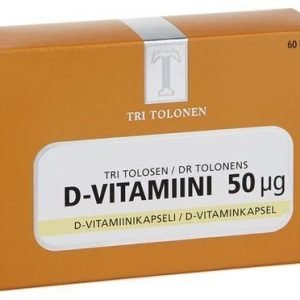 Tri Tolosen Vahva D-Vitamiini 50 Mikrog
