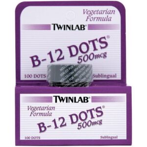 Twinlab B12 Dots 500 mcg 100 tablettia