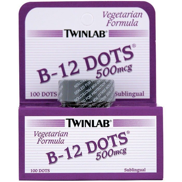 Twinlab B12 Dots 500 mcg 100 tablettia