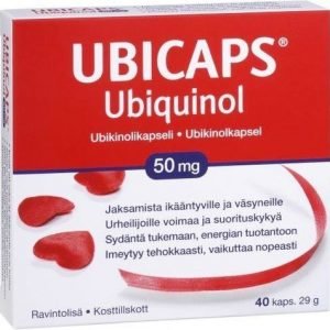 Ubicaps Ubiquinol 50 Mg