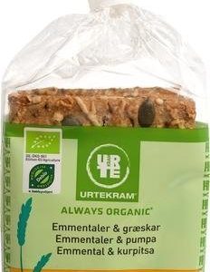 Urtekram Luomu Näkkileipä Emmental & Kurpitsa