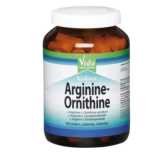 VIDA Vida Arginiini-Ornitiini 90 tablettia