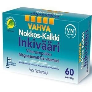 Vahva Nokkos-Kalkki-Inkivääri + Vihersimpukka