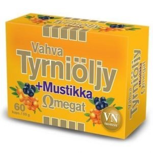 Vahva Tyrniöljy + Mustikka Omegat