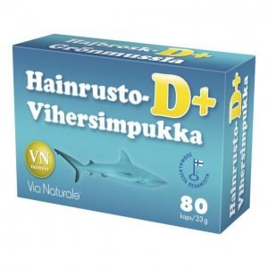 Via Naturale Hainrusto + Vihersimpukka D + 80 Kpl