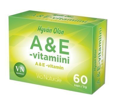 Via Naturale Hyvän Olon A & E-vitamiini